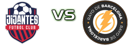 Jijantes  - Rayo de Barcelona Estatísticas e detalhes do jogo