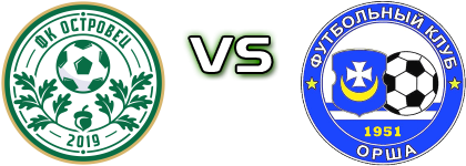 Ostrovets - Orsha head to head game preview and prediction Ostrovets - Orsha head to head game preview and prediction