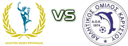 Ermionida - Karystos Spiel Prognosen und Statistiken Ermionida - Karystos Spiel Prognosen und Statistiken
