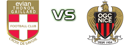 Evian Thonon Gaillard FC - OGC Nice Spiel Prognosen und Statistiken