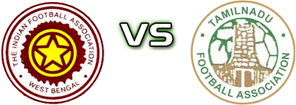 West Bengal - Tamil Nadu Detalji meca I statistika.