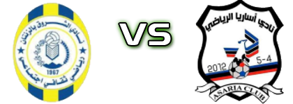 Al Shorouq  - Asaria  head to head game preview and prediction