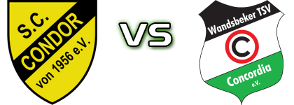 Condor Hamburg - Wandsbeker TSV Concordia Detalji meca I statistika.