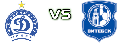 Dinamo Minsk FC - Vitebsk detalji utakmice i statistika Dinamo Minsk FC - Vitebsk detalji utakmice i statistika