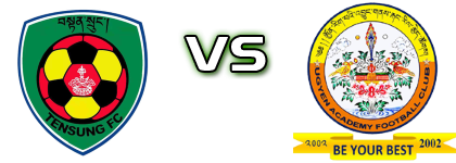 Tensung FC - Ugyen Academy FC детайли и статистика Tensung FC - Ugyen Academy FC детайли и статистика