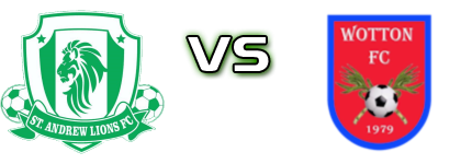 St. Andrew Lions - Wotton Estatísticas e detalhes do jogo