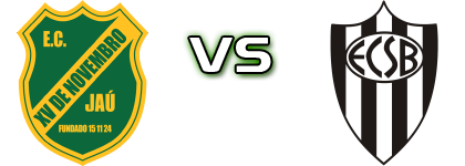 EC XV de Novembro De Jaú - EC São Bernardo detalji utakmice i statistika
