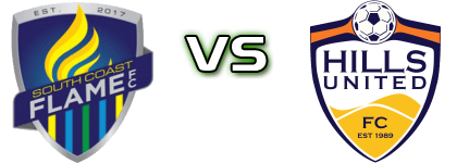 South Coast Flame - Hills United Detalles y estadisticas