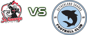 St George - Sutherland Sharks Estatísticas e detalhes do jogo