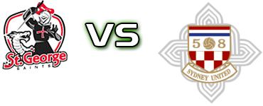 St George - Sydney United Spiel Prognosen und Statistiken