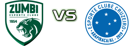 Zumbi - Cruzeiro-AL Estatísticas e detalhes do jogo