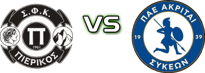 Pierikos - Akrites Sikaion Statistiche e dettagli partita