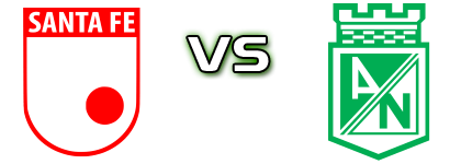 Ind. Santa Fé - Atletico Nacional Medellin Spiel Prognosen und Statistiken Ind. Santa Fé - Atletico Nacional Medellin Spiel Prognosen und Statistiken