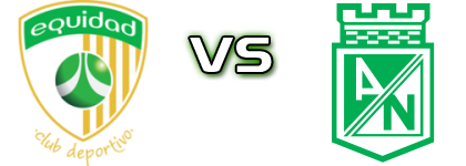 CD La Equidad - Atletico Nacional Medellin детайли и статистика CD La Equidad - Atletico Nacional Medellin детайли и статистика
