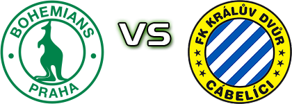Bohemians Praha 1905 B - Králův Dvůr Spiel Prognosen und Statistiken Bohemians Praha 1905 B - Králův Dvůr Spiel Prognosen und Statistiken
