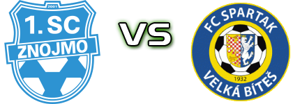 1.SC Znojmo - Spartak Velká Bíteš Statistiche e dettagli partita