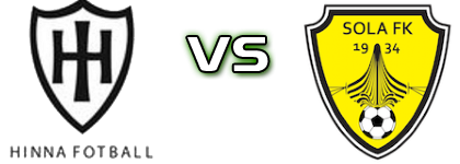 Hinna - Sola Spiel Prognosen und Statistiken Hinna - Sola Spiel Prognosen und Statistiken