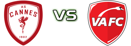 AS Cannes - Valenciennes Detalji meca I statistika.