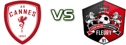 AS Cannes - Fleury Spiel Prognosen und Statistiken