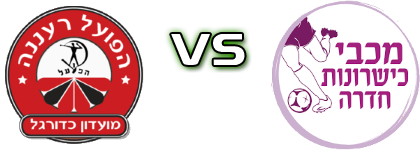 Hapoel Raanana - Maccabi Hadera детайли и статистика