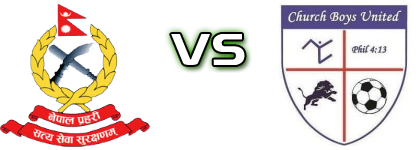 Nepal Police Club - Church Boys United Estatísticas e detalhes do jogo