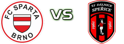 Sparta Brno - TJ Dálnice Speřice детайли и статистика
