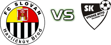 Slovan Havlíčkův - Vysoké Mýto детайли и статистика