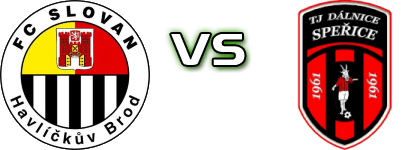 Slovan Havlíčkův - TJ Dálnice Speřice Estatísticas e detalhes do jogo