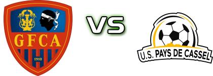 GFC Ajaccio - US Pays de Cassel детайли и статистика