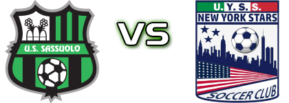 Sassuolo - UYSS New York Statistiche e dettagli partita