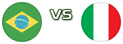 Brazil - Italy Statistiche e dettagli partita