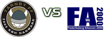 Tårnby - FA 2000 head to head game preview and prediction Tårnby - FA 2000 head to head game preview and prediction