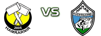 Hamrarnir - Hamar detalji utakmice i statistika