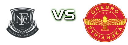 FC Nacka Iliria - Örebro Syrianska детайли и статистика