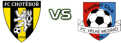 FC Chotěboř - Velké Meziříčí Estatísticas e detalhes do jogo