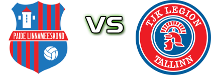 Paide Linnameeskond U21 - Legion детайли и статистика Paide Linnameeskond U21 - Legion детайли и статистика
