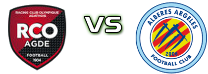 Agathois - Alberes Argeles Spiel Prognosen und Statistiken