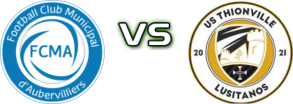 Aubervilliers - Thionville Lusitanos Statistiche e dettagli partita Aubervilliers - Thionville Lusitanos Statistiche e dettagli partita