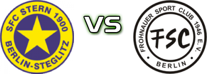SFC Stern 1900 - Frohnauer SC Statistiche e dettagli partita