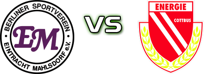 Eintracht Mahlsdorf - Cottbus detalji utakmice i statistika