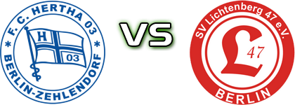 Hertha 03 - Lichtenberg 47 head to head game preview and prediction Hertha 03 - Lichtenberg 47 head to head game preview and prediction