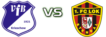 1921 Krieschow - Lok Stendal Statistiche e dettagli partita