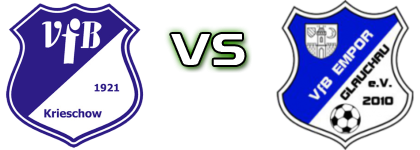 1921 Krieschow - Empor Glauchau detalji utakmice i statistika