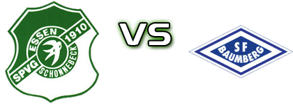 Schonnebeck - Baumberg Statistiche e dettagli partita