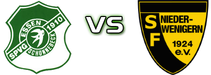 Schonnebeck - Sportfreunde Niederwenigern head to head game preview and prediction