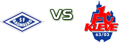 Baumberg - Kleve Statistiche e dettagli partita