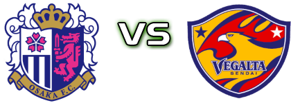 Cerezo Osaka Sakai Ladies - Vegalta Sendai Detalles y estadisticas Cerezo Osaka Sakai Ladies - Vegalta Sendai Detalles y estadisticas