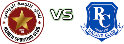 Nejmeh - Racing Beirut Detalles y estadisticas