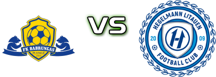 FK Babrungas Plungė - Hegelmann Litauen B head to head game preview and prediction