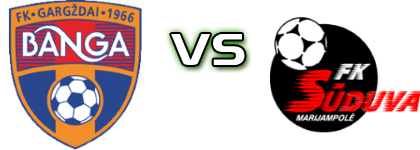Banga Gargzdai B - FK Suduva Marijampole B детайли и статистика Banga Gargzdai B - FK Suduva Marijampole B детайли и статистика